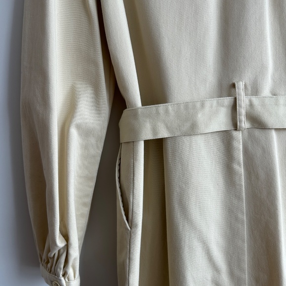 Oliver Bonas Tan Jumpsuit with Tie - Picture 7 of 12